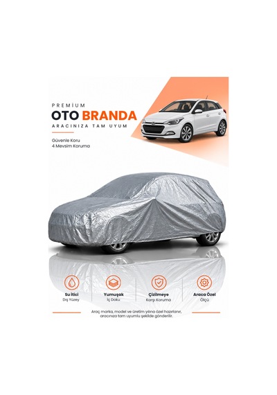 Hyundai I20 2014-2020 Hatchback Uyumlu Araba Brandası Oto Branda Araba Örtüsü Araç Çadırı