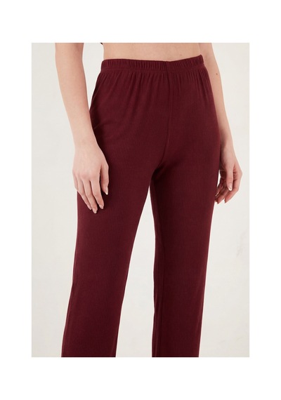 Lela Bayan Pijama Takımı 65770822 Bordo