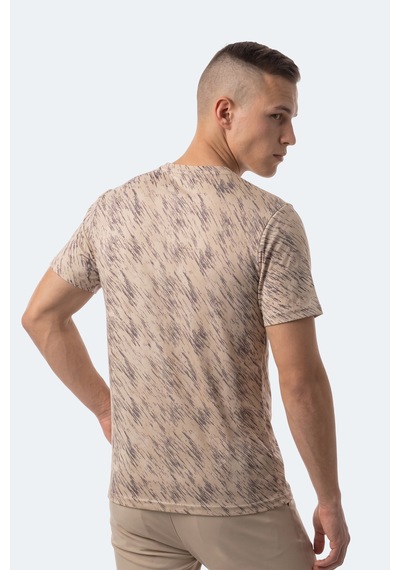 Slazenger Hady I Erkek Bej Tişört
