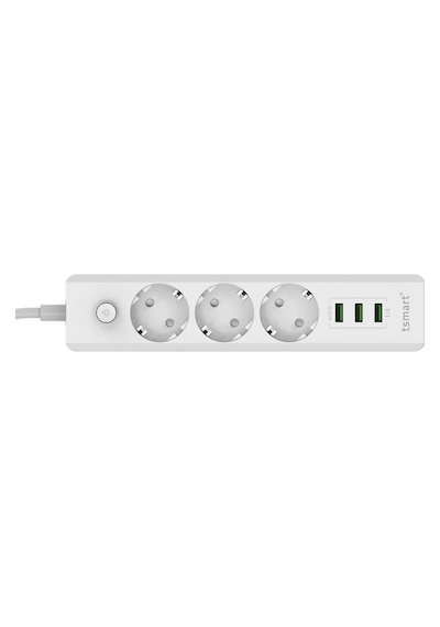 T-Smart TS-P88 3 USB Çıkışlı Akım Korumalı Akıllı Priz