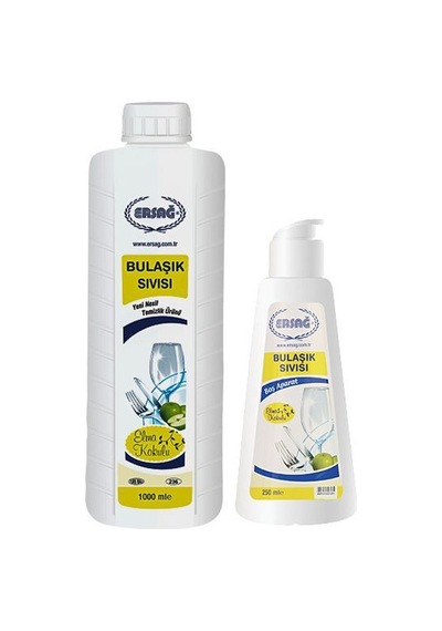 Ersağ Aparatlı Elmalı Bulaşık Sıvısı 1 Lt