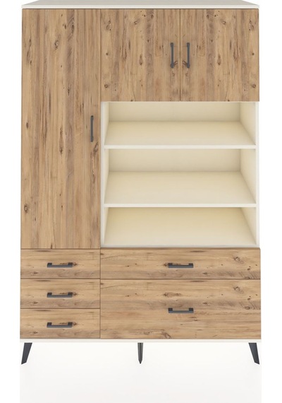 Hyperion Dolap 9 Raflı 5 Çekmeceli 3 Kapaklı 132x44x195 Aytaşı-çam/çam Atlas Çam/atlas Çam Hyperion Dolap 9 Raflı 5 Çekmeceli 3 Kapaklı 132x44x195 Aytaşı-çam/çam Atlas Çam/atlas Çam