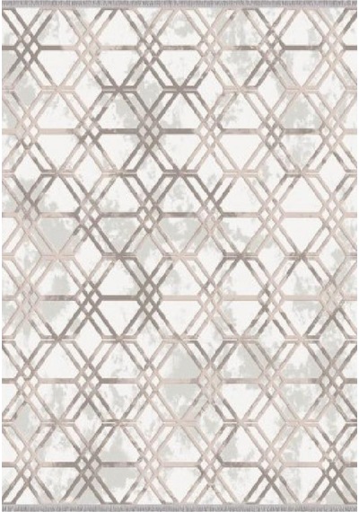Ipek Halı Gaspara 14568 Bej 100x200 Saçaklı