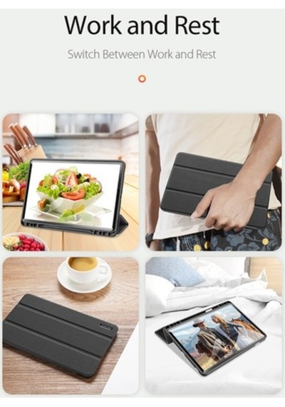 Duxweel Samsung Uyumlu Tab S7 Plus 12.4'' [Sm-T970/T975/T976/T978] Kılıf (469896848)
