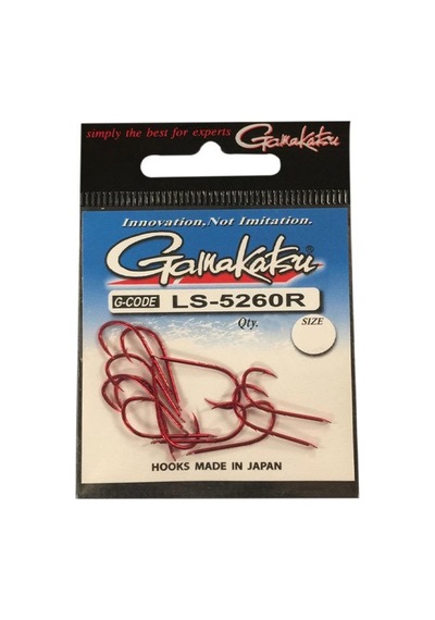 Gamakatsu Ls-5260r Kırmızı 4 Olta İğnesi 1/9 - Spr149015.00400