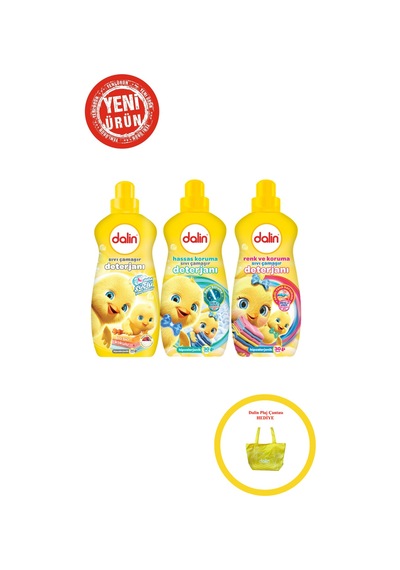 Bebek Deterjanı Karma Seti Yeni Ürün Çanta Hediyeli 5017