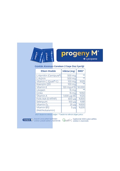 Progeny M Lycopene 30 Saşe