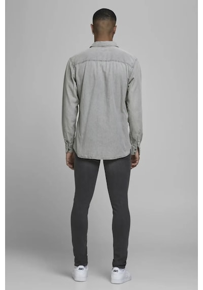 Jack & Jones Jjesheridan Shirt L/s Erkek Gömlek Lacıvert