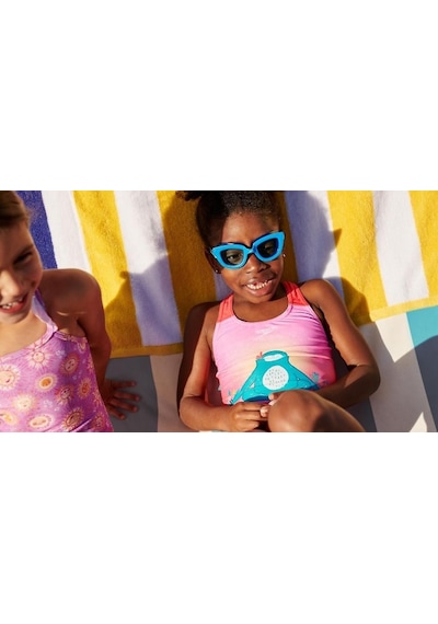 Speedo Sunny G Seasiders Çocuk Yüzücü Gözlüğü 8-775049115066 Mavi
