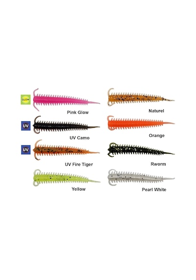 Kendo Silicones Worm 5cm 10 Adet