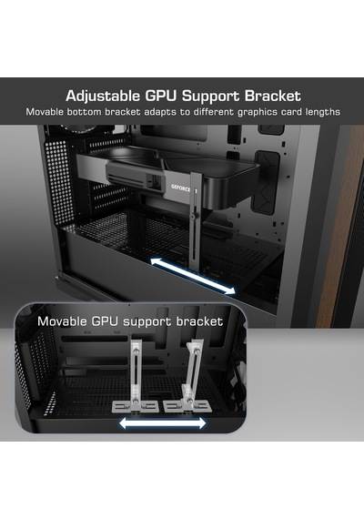 Agos Max Black Mid-tower Pc Kılıfı Siyah