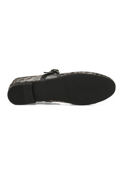 Butigo 26s-013 6fx Leopar Kadın Babet 000000000102242431 Kahverengi