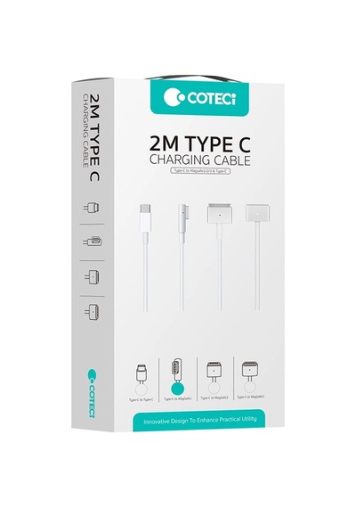 Apple MacBook Uyumlu Type-c To Magsafe 1 Pd Hızlı Şarj Kablosu 2 Metre