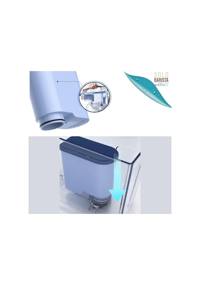 Solo Barista Pure Kafe Ph012 Philips Aquaclean İçin Kahve Makinesi Su Filtresi 2 Adet