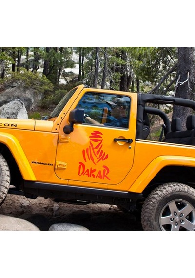 Dakar Kurukafa Offroad Özel Yeni Sticker 45 31cm