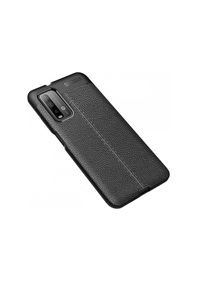 Xiaomi Redmi Note 9 4G Kılıf Niss Tam Korumalı Deri Silikon Kapak