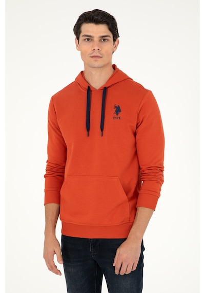 U.s. Polo Assn. Erkek Kiremit Sweatshirt 50289059-vr031 Kiremit