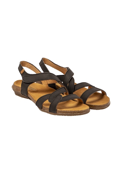 Sandalet Kadın N5079 El Naturalista Pleasant Black / Wakataua Black / Wakataua Siyah