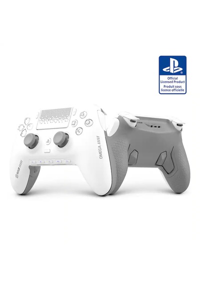 Scuf Omega Ps5 & Pc Kablosuz Kontrol Cihazı Beyaz Resmi Lisanslı, Tmr Analoglar Ve Omron Mekanik Switchler
