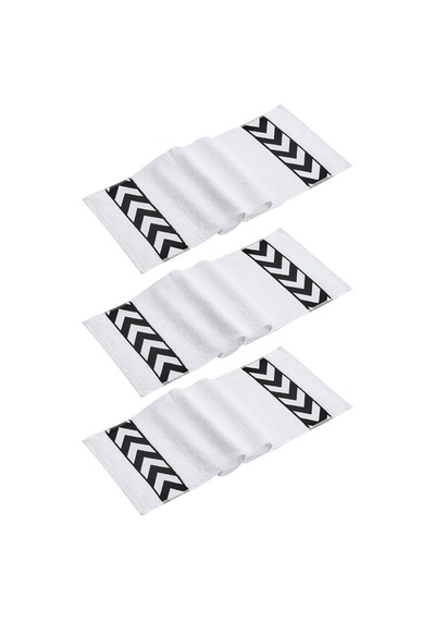 Sergeant 30x100 Cm %100 Pamuk 450 Gsm Beyaz 3'lü Spor Havlusu F