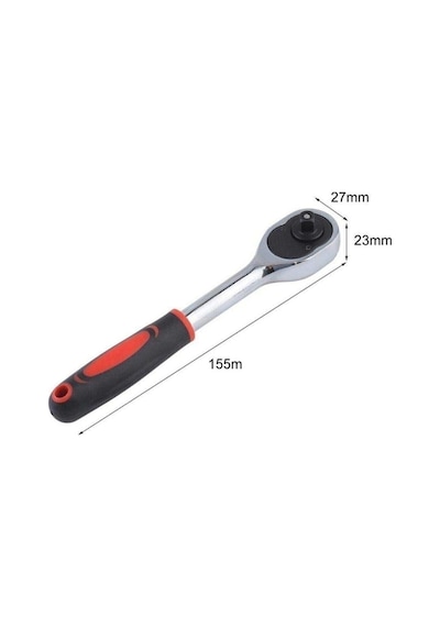Moonshop Cr-v Max 1/4 Cırcırlı 53 Parça Lokma Anahtar Takımı Bits