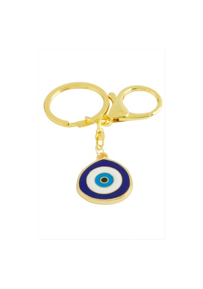 Nazar Kancalı Mineli Metal Anahtarlık 66411389
