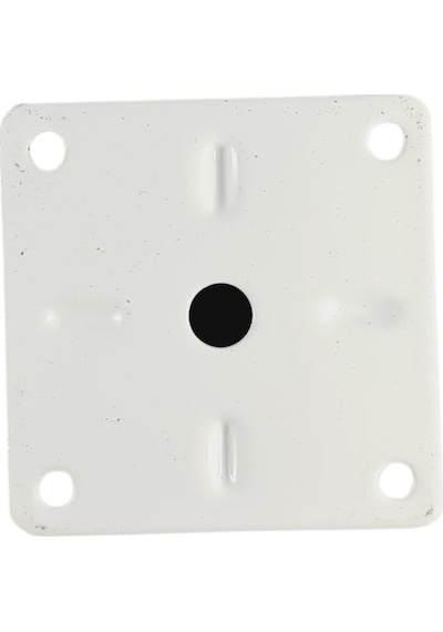 40 LIK 12 CM BEYAZ METAL YUVARLAK AYAK ( 4 ADET )