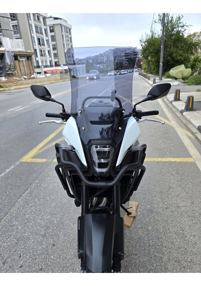 Motocam Honda Nx 500 Ön Cam 2025-2026 Model 48cm Füme Renkli 4mm Uzun