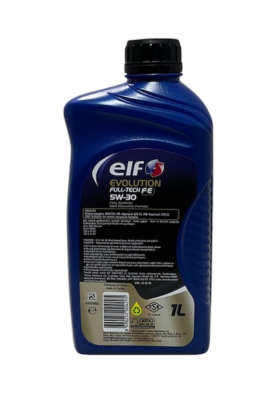 Elf Evolution Full-Tech Fe 5W-30 Tam Sentetik Motor Yağı 1 L
