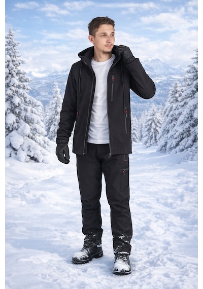 Vatan Tekstil İçi Polarlı Kışlık İthal Softshell Rüzgar Geçirmez Su İtici Kumaş Erkek Pantolon Siyah Vatan Tekstil İçi Polarlı Kışlık İthal Softshell Rüzgar Geçirmez Su İtici Kumaş Erkek Pantolon Siyah
