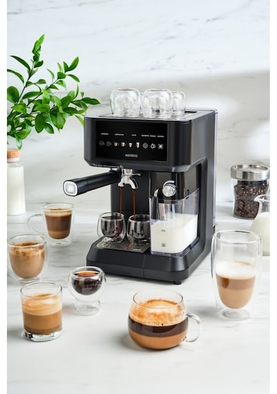 Karaca Mycaffe Barista S10 Espresso Latte Ve Cappuccino Makinesi