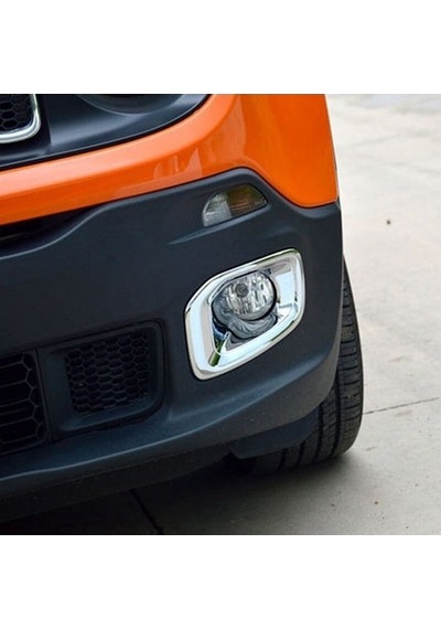Jeep Renegade 2014 2017 Krom Sis Çerçevesi