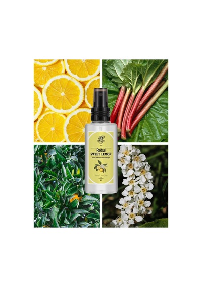 Rebul Sweet Limon Kolonya 125 Ml Spreyli Pet Şişe 6 Lı Set