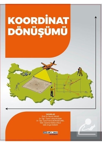 Koordinat Dönüşümü-Dönüşüm Hesabı Çözümlü Örnekler- Atlas Akademi Yayınları