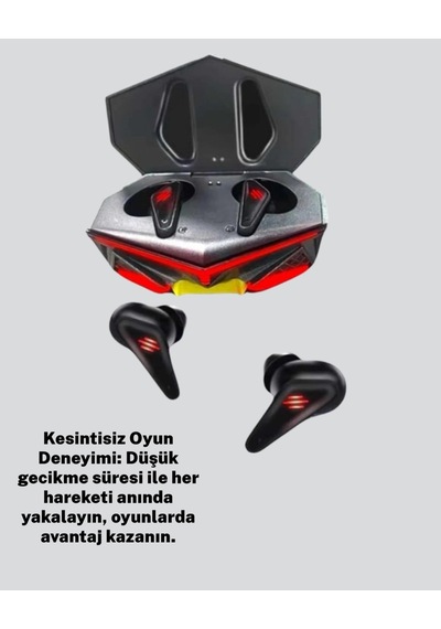Kablosuz Bluetooth 5.0 Metal Kasa Gaming Kulaklık