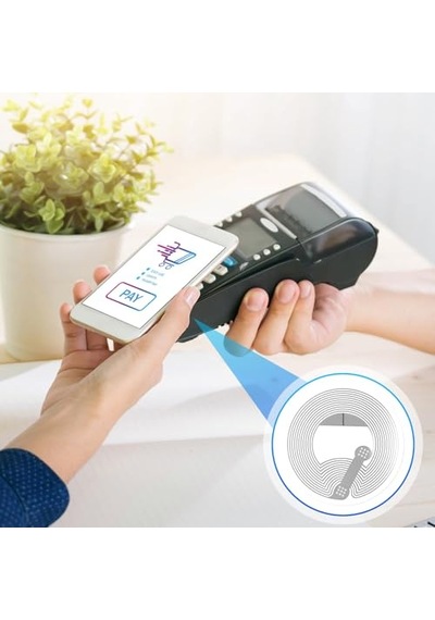 60 Adet Nfc Çıkartmaları, 25mm Nfc Etiketleri Ntag213, Boş Yeniden Yazılabilir Yuvarlak Nfc Etiketleri, Yapışkan