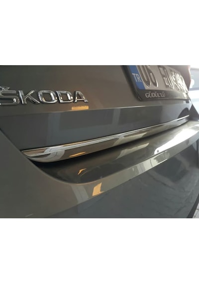 Skoda Octavia A7 Krom Bagaj Alt Çıtası 2015 Sonrası