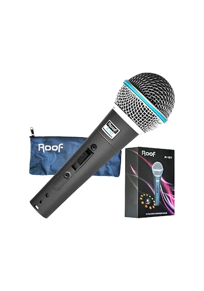 Roof R-101 Kablolu Dinamik El  Mikrofonu