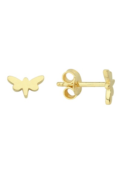 Goldkupe 14 Ayar Altın Minik Yusufçuk Küpe 0,64 Gr-1827
