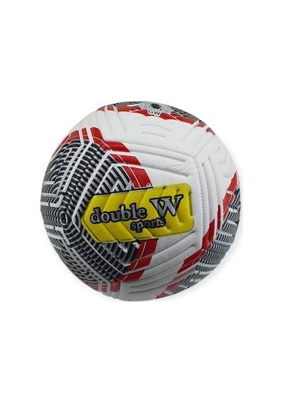Futbol Topu Dikişli Kabartma Yüzey 420 Gr No:5 - Fb-680-siyah Lisinya Beyaz
