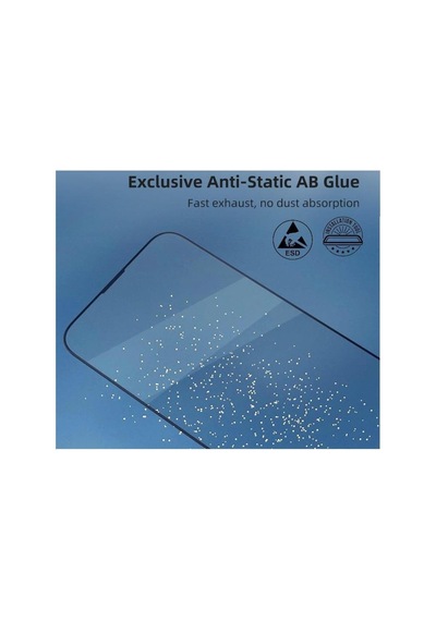 Apple Iphone 13 Mini Full Glass Anti-dust Ahize Korumalı Cam Ekran Koruyucu + Kamera Lens Koruyucu