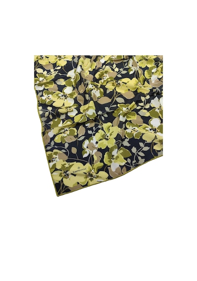 Mim Eşarp - Emproyal Proline Eşarp 90x90 Cm - Siyah - Yeşil