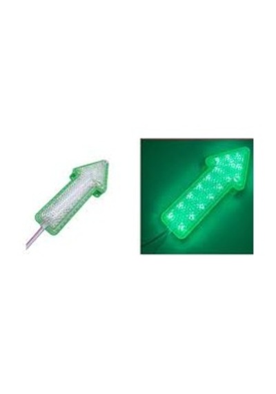12v 4.2w Yeşil Ok Yön Modül Led 10 Adet