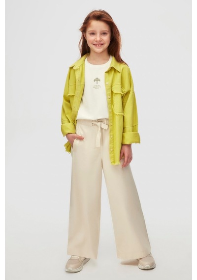 Nk Kids Kız Pantolon 25ynk58335 Krem