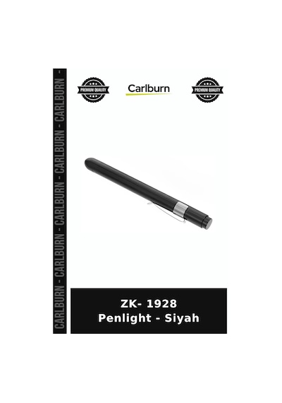 Özel Üretim Kalem Fener Aydınlatma Pratik Cep Boy Zk- 1928 Penlight - Siyah Diğer