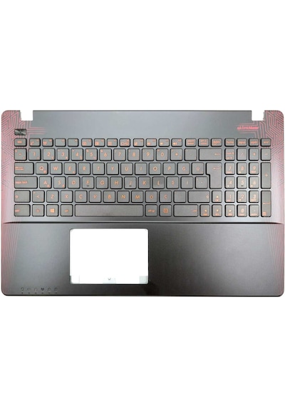 Asus X550v Klavye Kasa Siyah Kırmızı Harfli