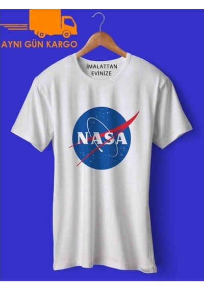 Nasa Baskılı Tişört Tshirt Ücretsiz Kargo