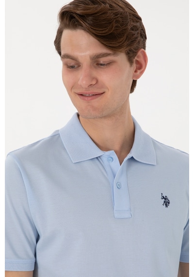 U.s. Polo Assn. Erkek Polo T-shirt 2084383 Açık Mavi