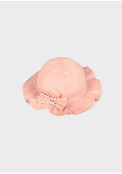 Kız Bebek Gabardin Şapka Pembe Pembe