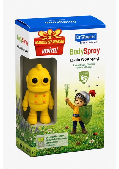 Sivrisinek ve Kene Kovucu Sprey %100 Doğal Yağlardan, Bebek ve Çocuk Dostu 100 ML + Oyuncak